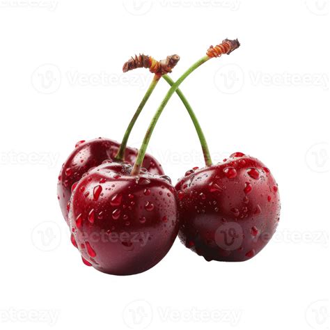 Cherry Isolated on a Transparent Background 46438736 PNG