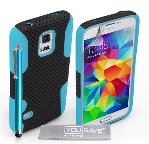 Yousave Accessories Custodia Rigida Con Stilo Penna Per Samsung Galaxy