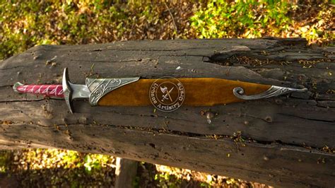 Custom Handmade Hobbit Sting Sword Exquisite Damascus Steel Replica