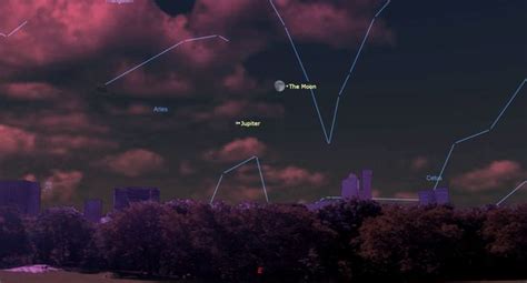 See the nearly full moon and Jupiter shine bright together tonight | Space