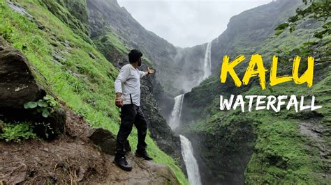 Kalu Waterfall Trek Monsterous Look How To Reach Youtube