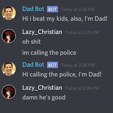 Discord Dad Bot Meme - WICOMAIL