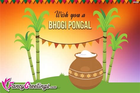 Bhogi Pongal Wishes