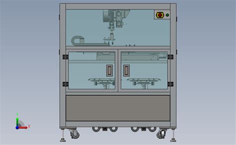 Tray盘自动上下料设备solidworks 2012模型图纸免费下载 懒石网