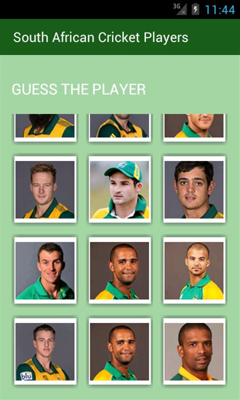 South African Cricket Players - App on Amazon Appstore