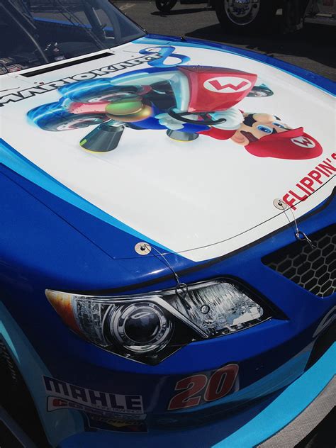 Mario Kart 8 heads into a NASCAR race this weekend - Polygon