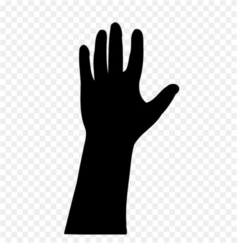 Raised Hand Clip Art - Raising Your Hand Clipart - FlyClipart