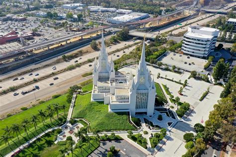 o templo da igreja de jesus cristo dos santos dos últimos dias em san