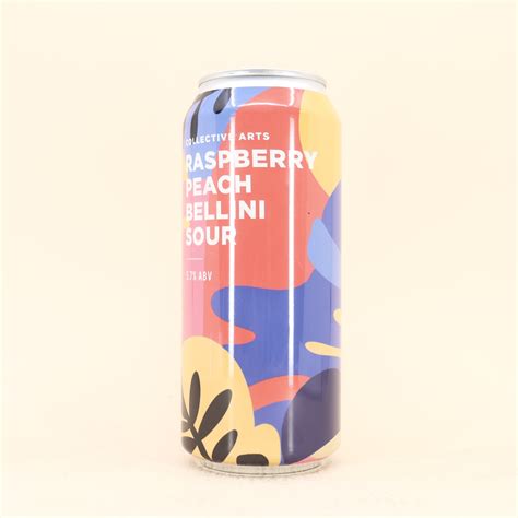 Collective Arts Raspberry Peach Bellini Sour Can 473ml Beermash