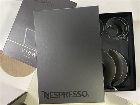 Nespresso View Collection Cappuccino Cup And Saucers X 2 Furniture