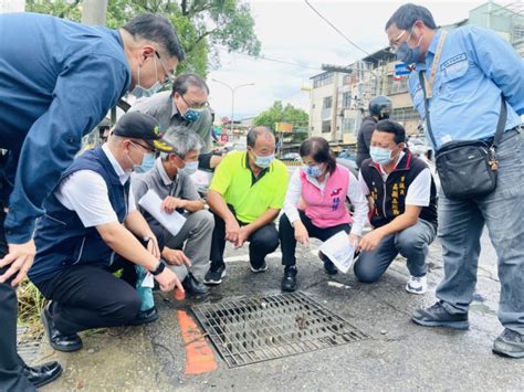 防強降雨大雅區台10線路面積水阻塞通行 立委楊瓊瓔及台中市議員吳顯森要求公路總局及農水署等進行排水改善工程 台灣華報