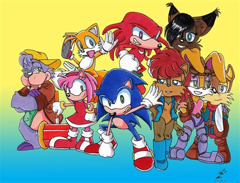 Sonic and the Freedom Fighters by Ochan32 on DeviantArt