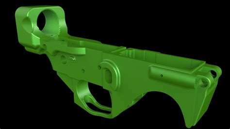 Stl File Ar 15 Warfairy Hermes Zero Lower Receiver・3d Printer Design To Download・cults