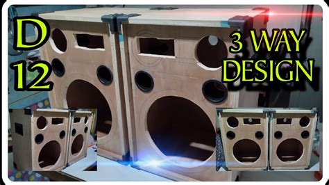 Diy Making Way Speaker Box Design Paano Maglay Out Step By Step