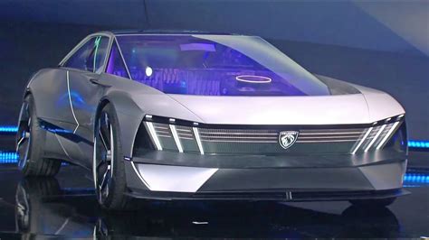 New Peugeot Inception Concept Reveal Details At Ces Youtube