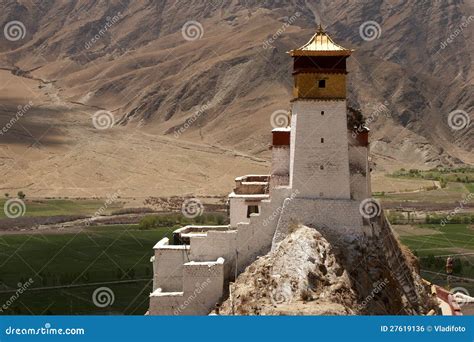 Ancient Tibetan Monastery Royalty Free Stock Image - Image: 27619136