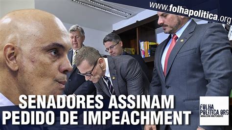 URGENTE Cresce coalizão de senadores pelo impeachment de Gilmar Mendes