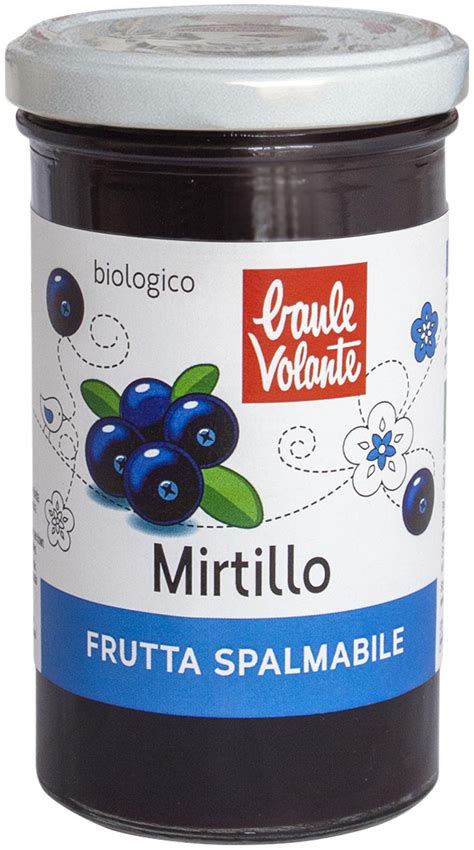 Frutta Spalmabile mirtillo BAULE VOLANTE Agricoltura biologica NaturaSì