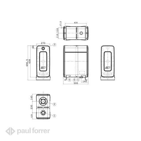 Paul Forrer Ag R Servoir D Huile Hydraulique Classic Padoan L