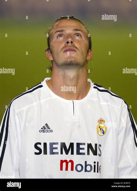 DAVID BECKHAM REAL MADRID FC TOKYO JAPAN 05 August 2003 Stock Photo - Alamy