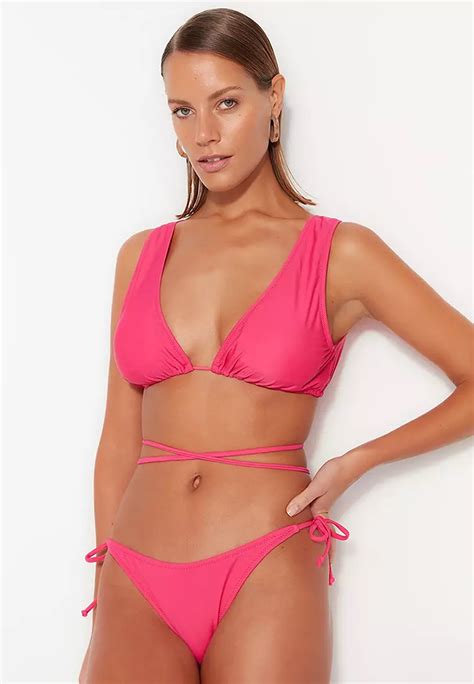 Buy Trendyol Strappy Bikini Top Online ZALORA Malaysia