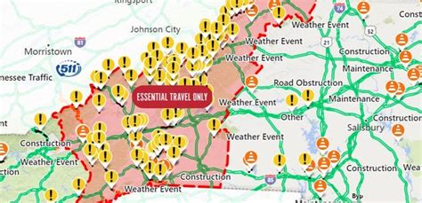 Road Closure Map Wester Nc Latest Updates For The Asheville Area