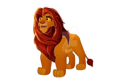 Simba Lion Guard Normal Mane By Disneyboyartist37 On Deviantart