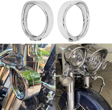 Amazon HCmotorku Motorcycle Bullet Smoked Turn Signals Lens Cover