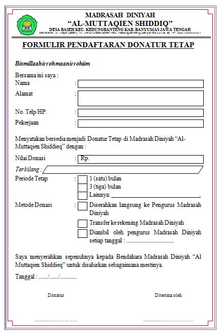 Detail Contoh Surat Permohonan Donatur Koleksi Nomer 18