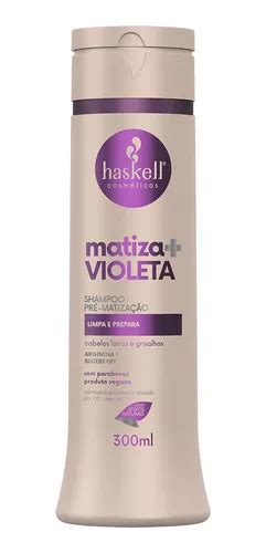 Haskell Shampoo Matizador Extend Color Roxo Violeta 300ml