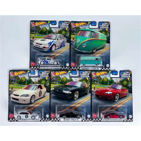 Jual Hot Wheels Boulevard Mix Q 2023 Premium SET Shopee Indonesia