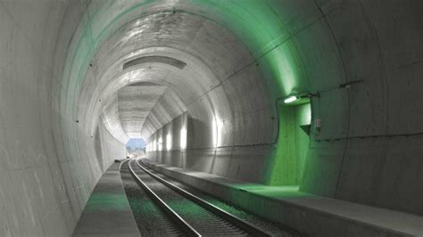 Switzerland Opens Worlds Longest Tunnel