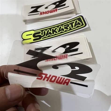 STICKER SHOCK SHOWA Z62 TRANSPARAN Lazada Indonesia