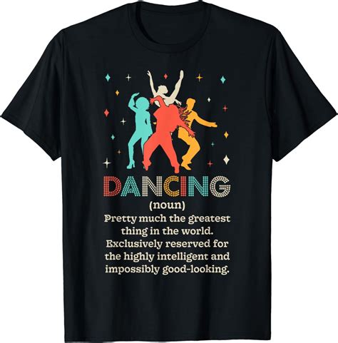 Dancing Noun Definition Funny Dancer Dance Dictionary Ts T Shirt