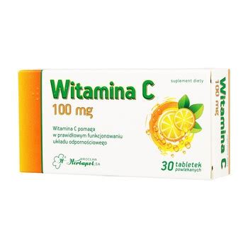 Witamina C 100 Mg Tabletki Powlekane 30 Szt