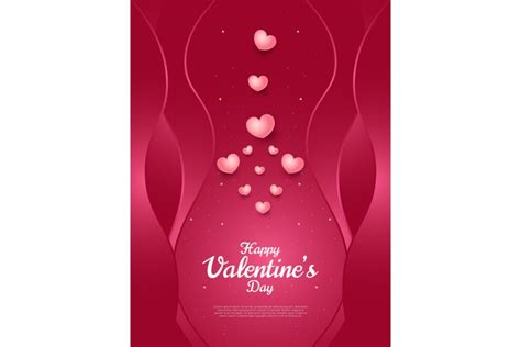 Valentine's Day Card or Poster Design