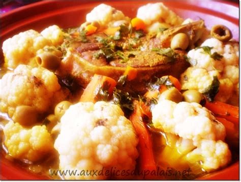 Tajine D Agneau Au Chou Fleur Et Carotte Aux D Lices Du Palais