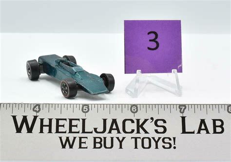 Lotus Turbine 3 Aqua 1969 Redline Hot Wheels Mattel Vintage RL Wheeljack S Lab