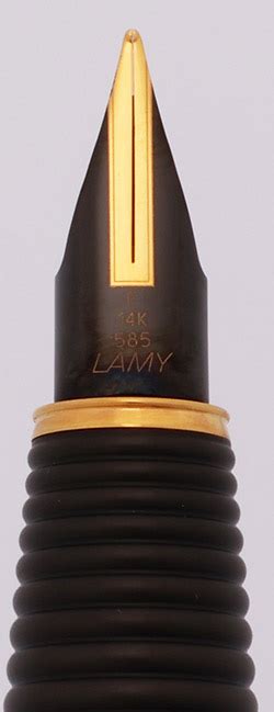 Lamy Imporium Fountain Pen Schwartz Matte Black 14k Fine Nib Near