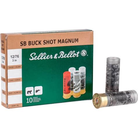 N Boje Magnum Buckshot Mm Sellier Bellot Beareka S R O