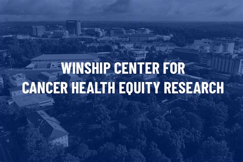 New Winship Center To Promote Cancer Health Equity Research