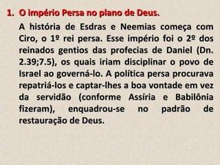 Os Livros De Esdras E Neemias PPT