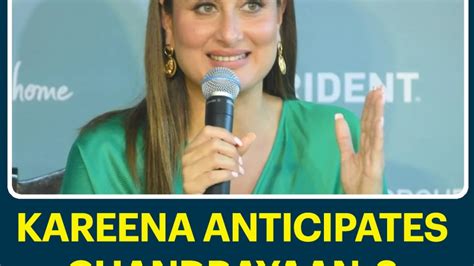 Actor Kareena Kapoor Khan Applauds Chandrayaan 3 Landing Says Proud