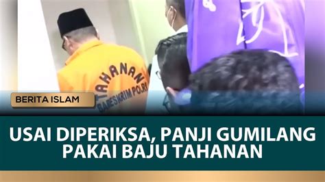 Usai Diperiksa Panji Gumilang Tertangkap Kamera Gunakan Baju Tahanan