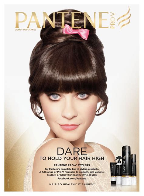 Zooey Deschanel Pantene Pro V Ad Campaign 2013