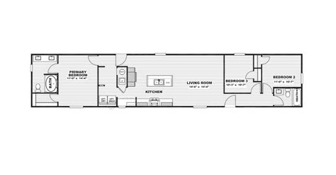 Clayton Mariner 16x76 Single Wide Pine View Homes