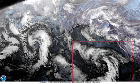 A Satellite View Of The Atmospheric River Weather Blog