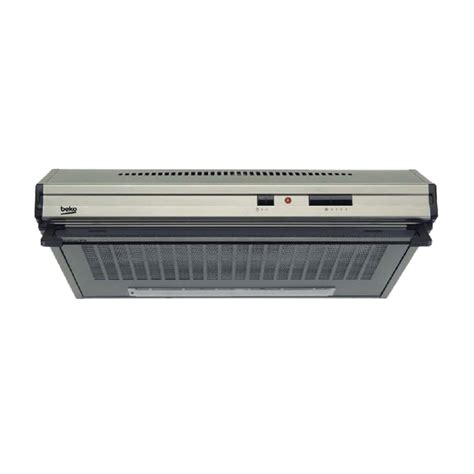 Hotte Casquette Aspirante BEKO 60 Cm CFB 6432 XH 1 Inox