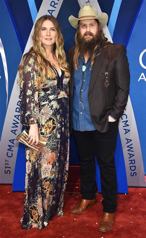 Chris Stapleton's Wife Morgane Shows Off Her (Twin!) Baby Bump at the