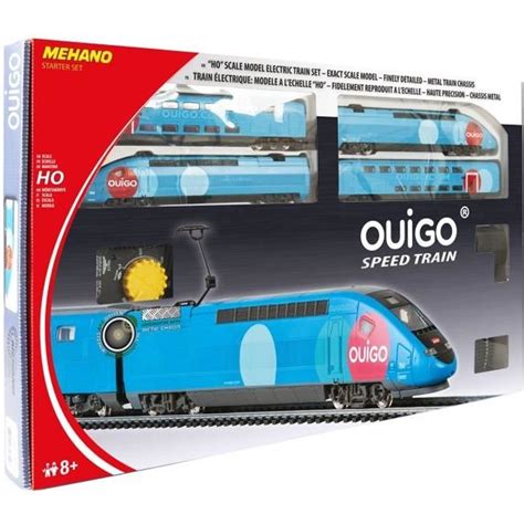 Coffret De Train Mehano Tgv Ouigo 335 Mètres De Rails